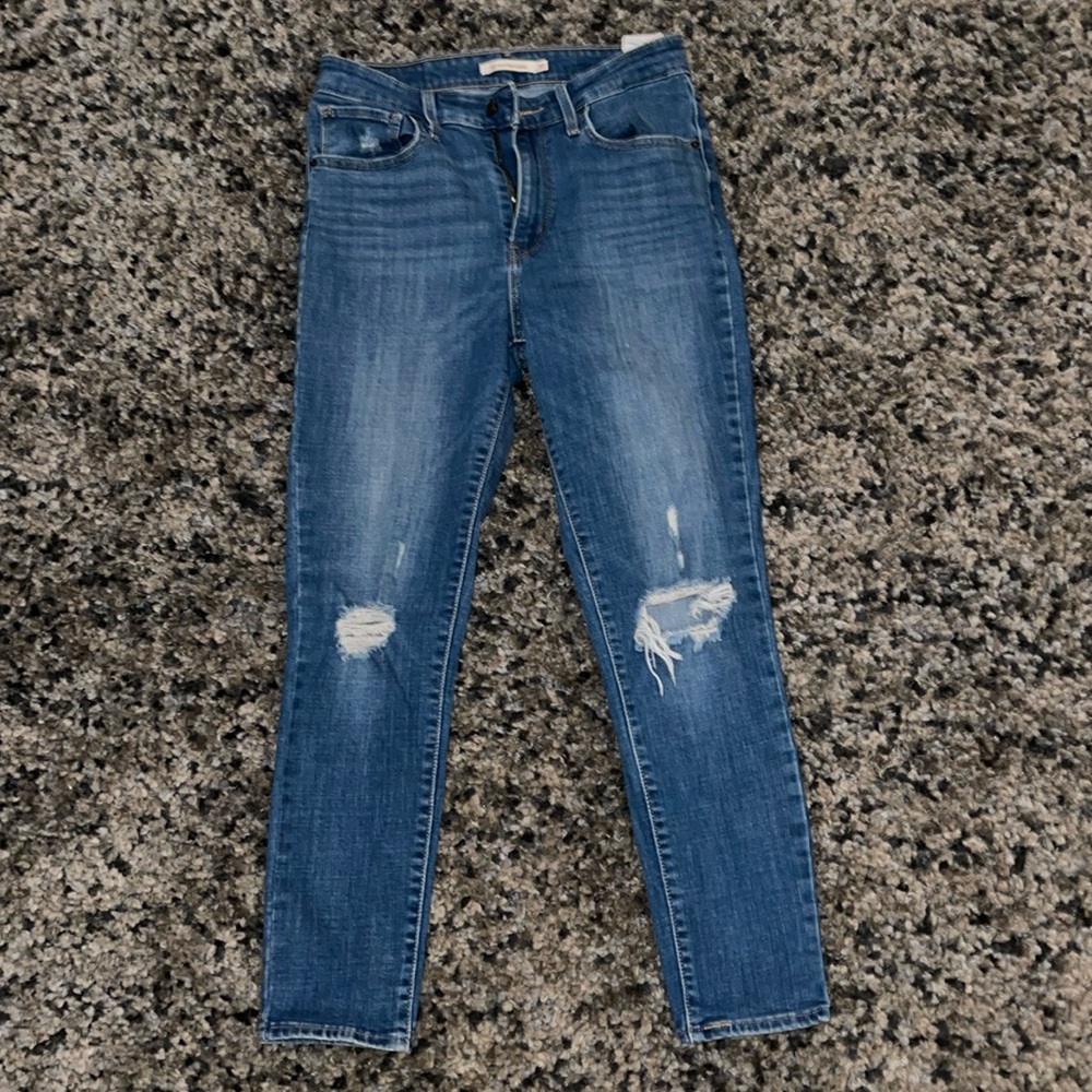 Levi’s 721 High Rise Skinny ankle super stretchy Size 30